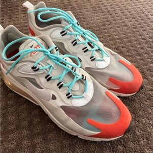 Nike Sneakers with Red and Blue Accents